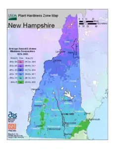 New Hampshire Map